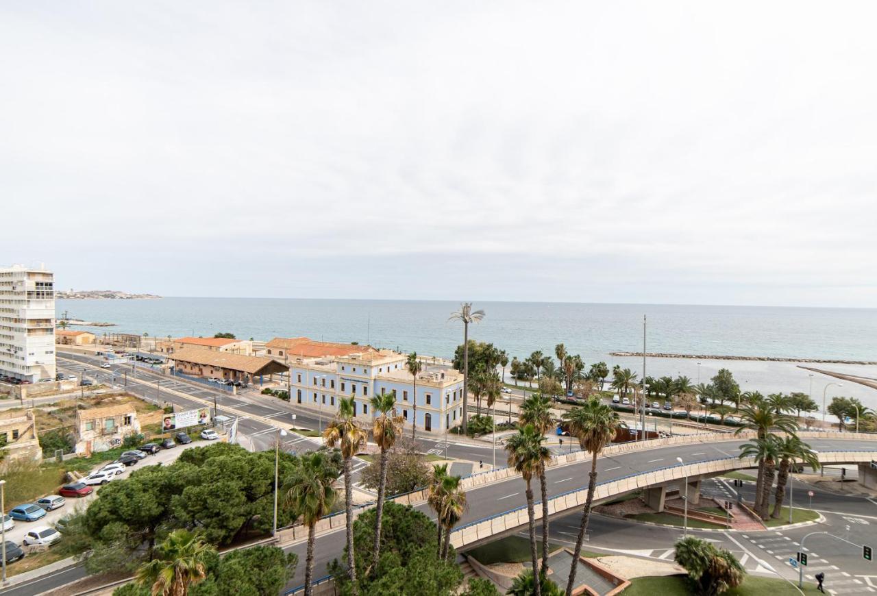Atico De Lujo Con Vistas Al Mar, Primera Linea Playa Del Postiguet Alicante Exteriér fotografie
