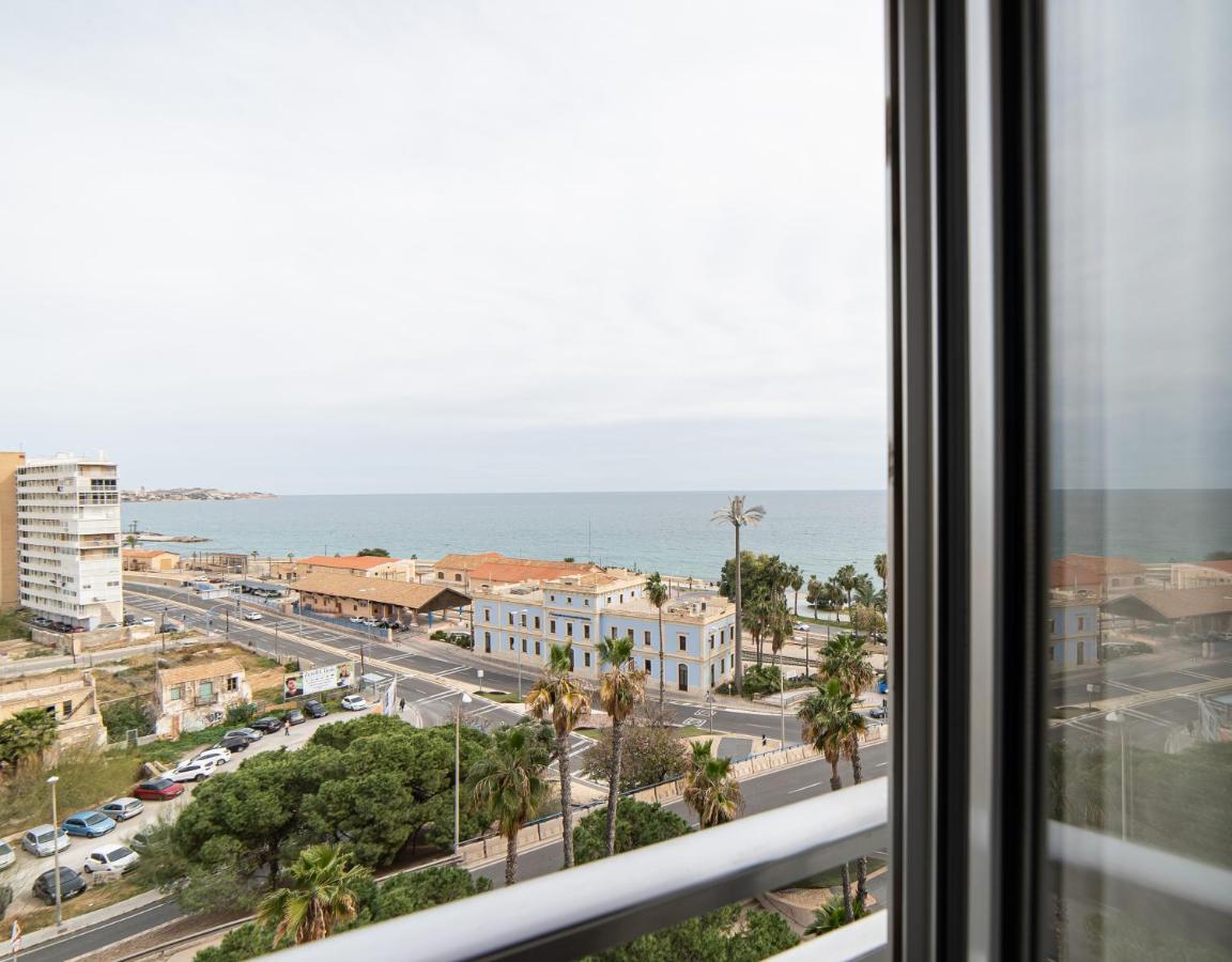 Atico De Lujo Con Vistas Al Mar, Primera Linea Playa Del Postiguet Alicante Exteriér fotografie